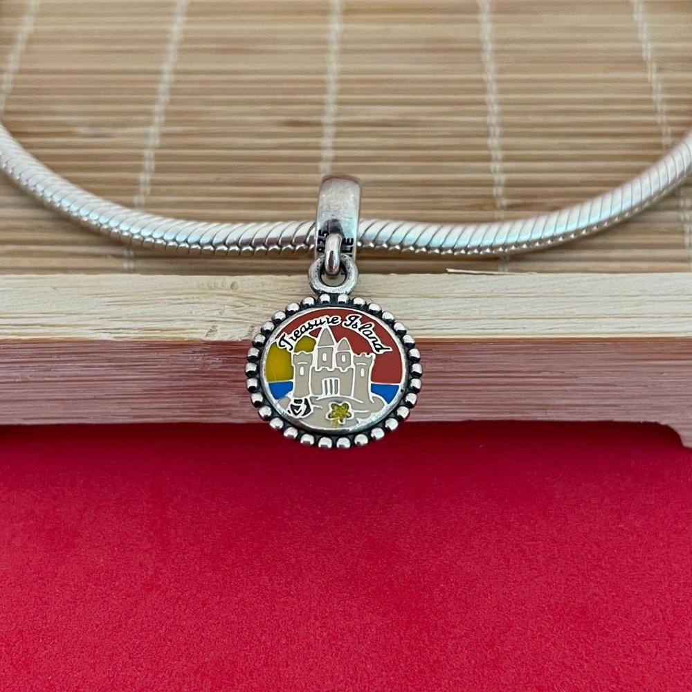 Pandora Florida Treasure Island Sandcastle Charm
